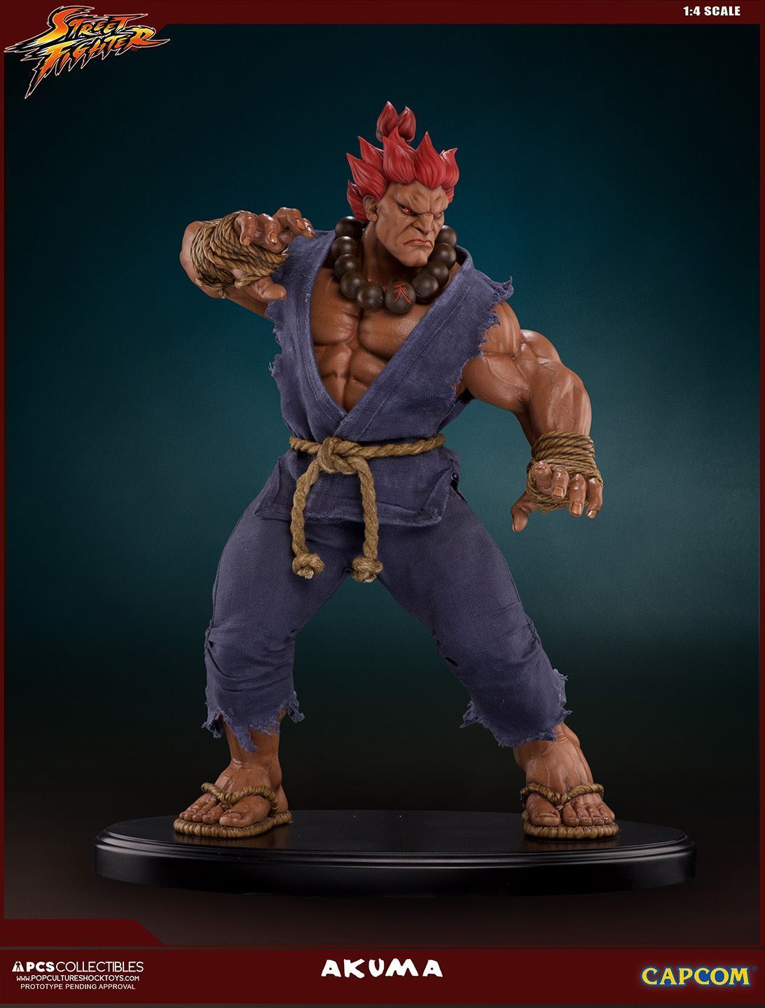 Street Fighter IV - Street Fighter V - Gouki - Mixed Media - 1/4 - Retail Version (Premium Collectibles Studio) photo 2