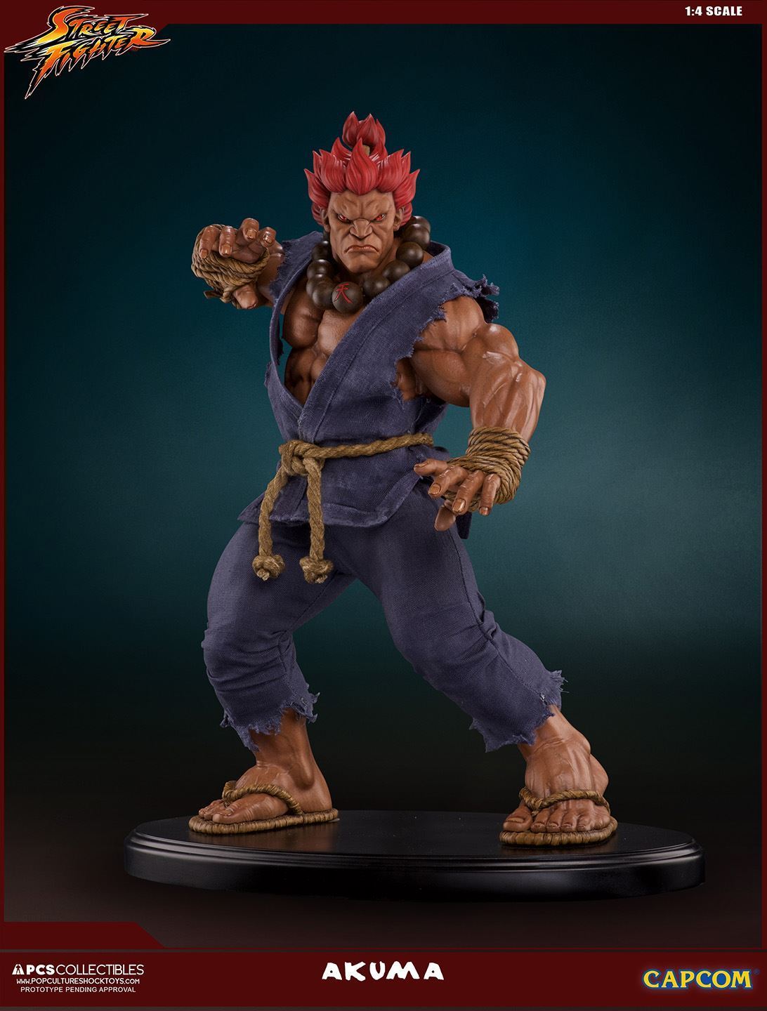 Street Fighter IV - Street Fighter V - Gouki - Mixed Media - 1/4 - Retail Version (Premium Collectibles Studio) photo 5