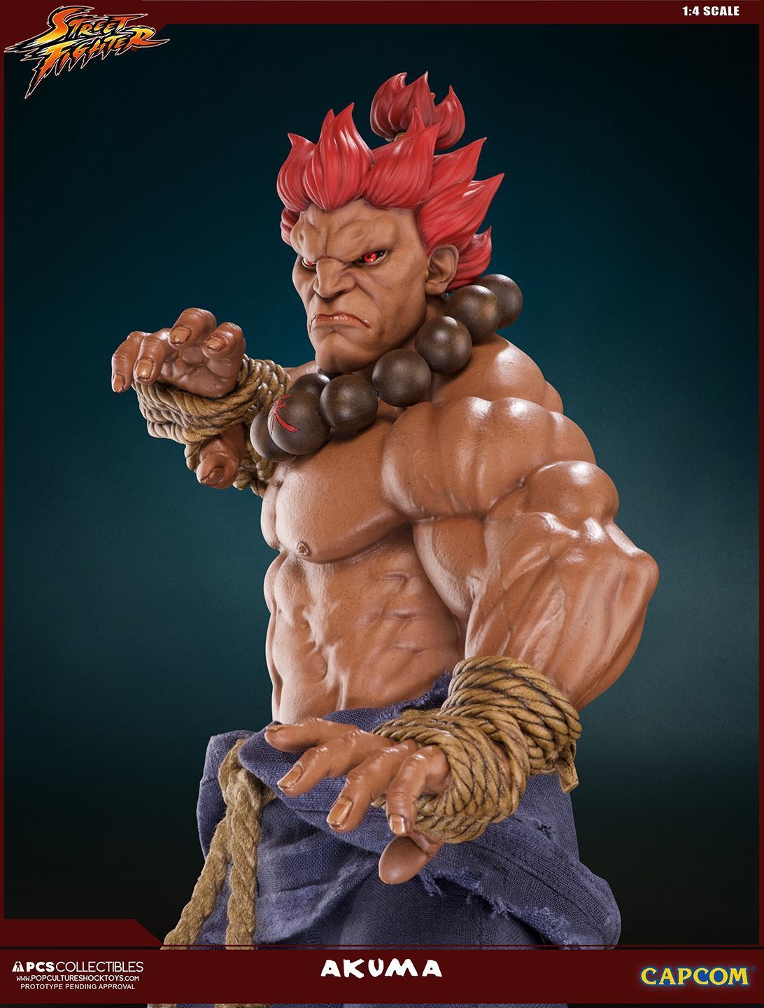Street Fighter IV - Street Fighter V - Gouki - Mixed Media - 1/4 - Retail Version (Premium Collectibles Studio) photo 6