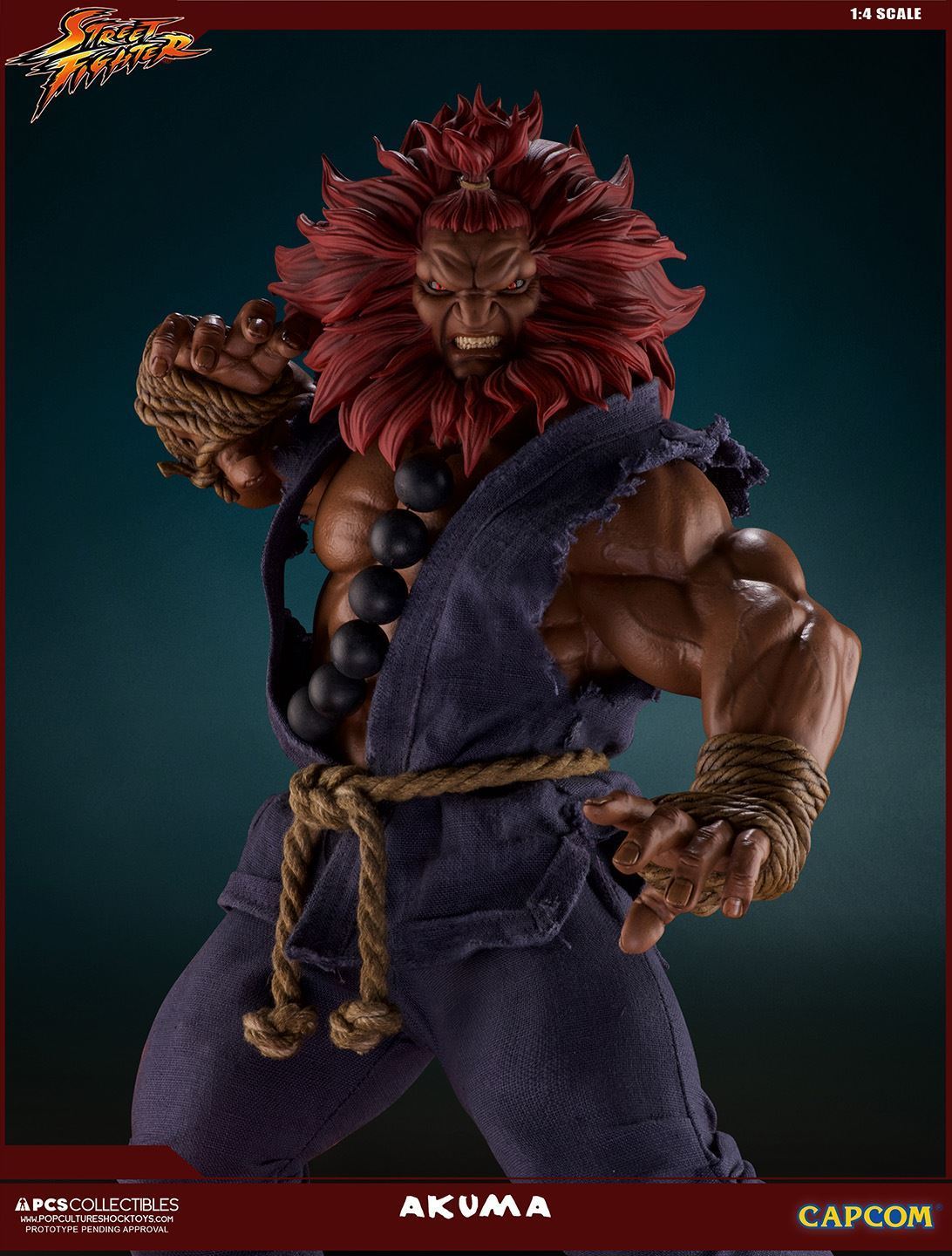 Street Fighter IV - Street Fighter V - Gouki - Mixed Media - 1/4 - Retail Version (Premium Collectibles Studio) photo 8