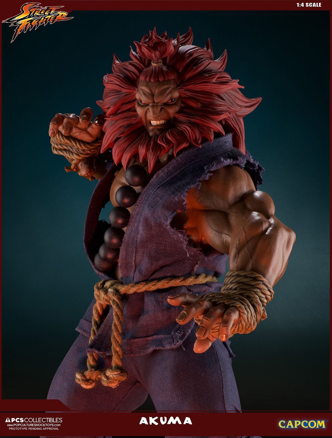 Street Fighter IV - Street Fighter V - Gouki - Mixed Media - 1/4 - Retail Version (Premium Collectibles Studio) photo 9