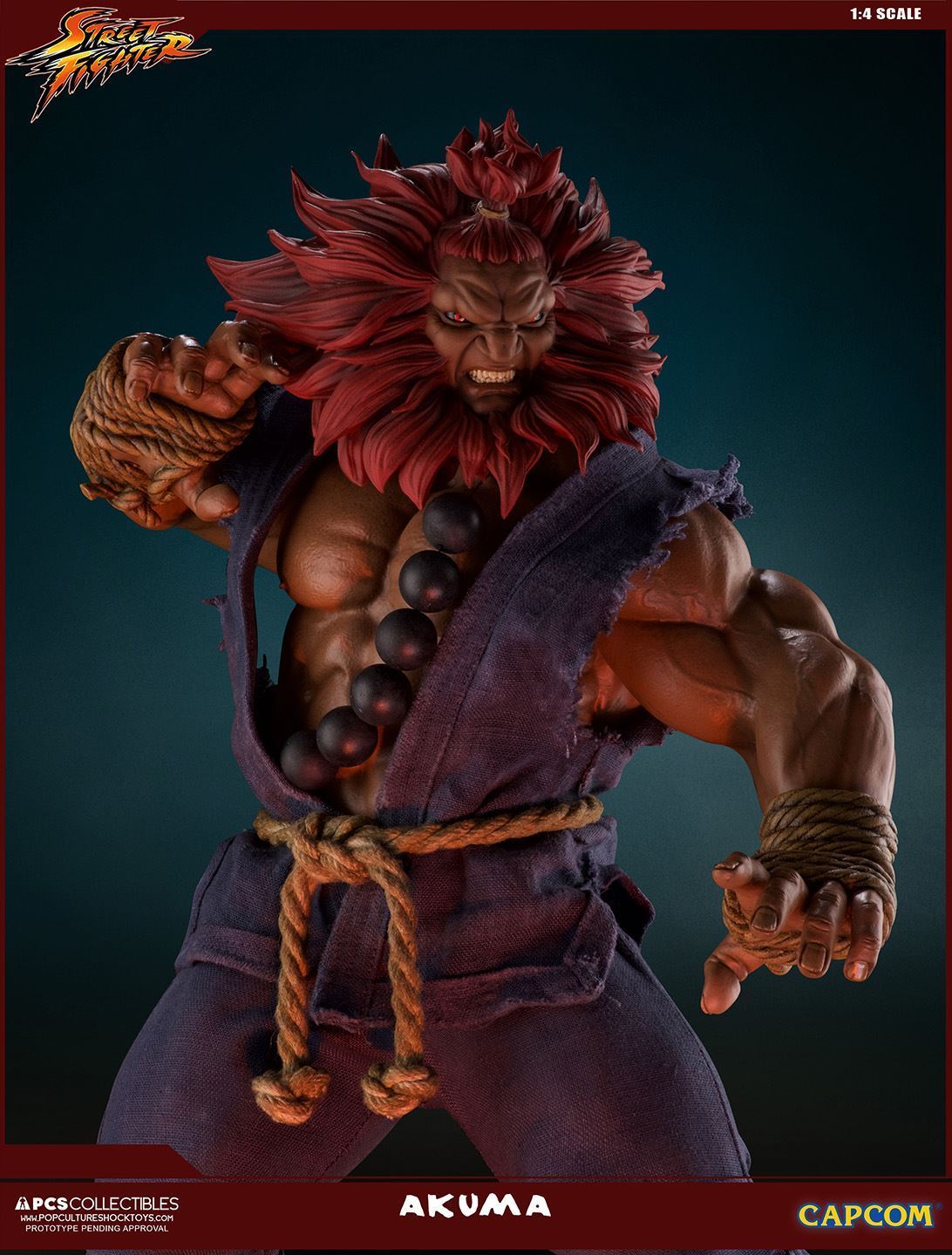 Street Fighter IV - Street Fighter V - Gouki - Mixed Media - 1/4 - Retail Version (Premium Collectibles Studio) photo 10