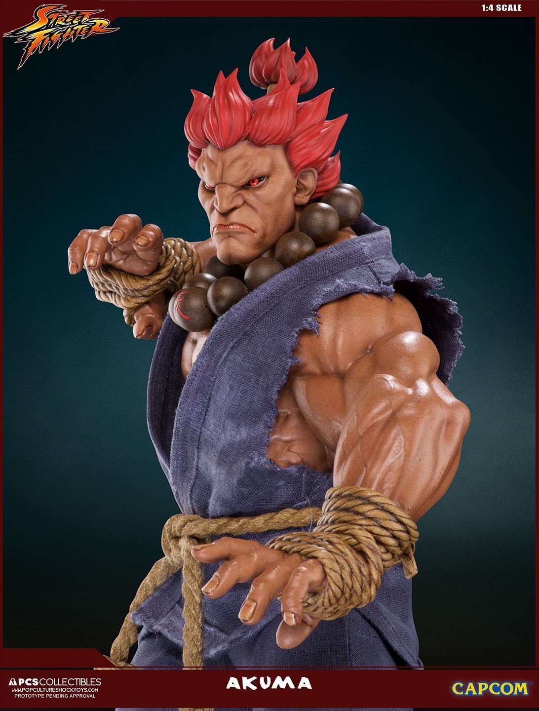 Street Fighter IV - Street Fighter V - Gouki - Mixed Media - 1/4 - Retail Version (Premium Collectibles Studio) photo 15