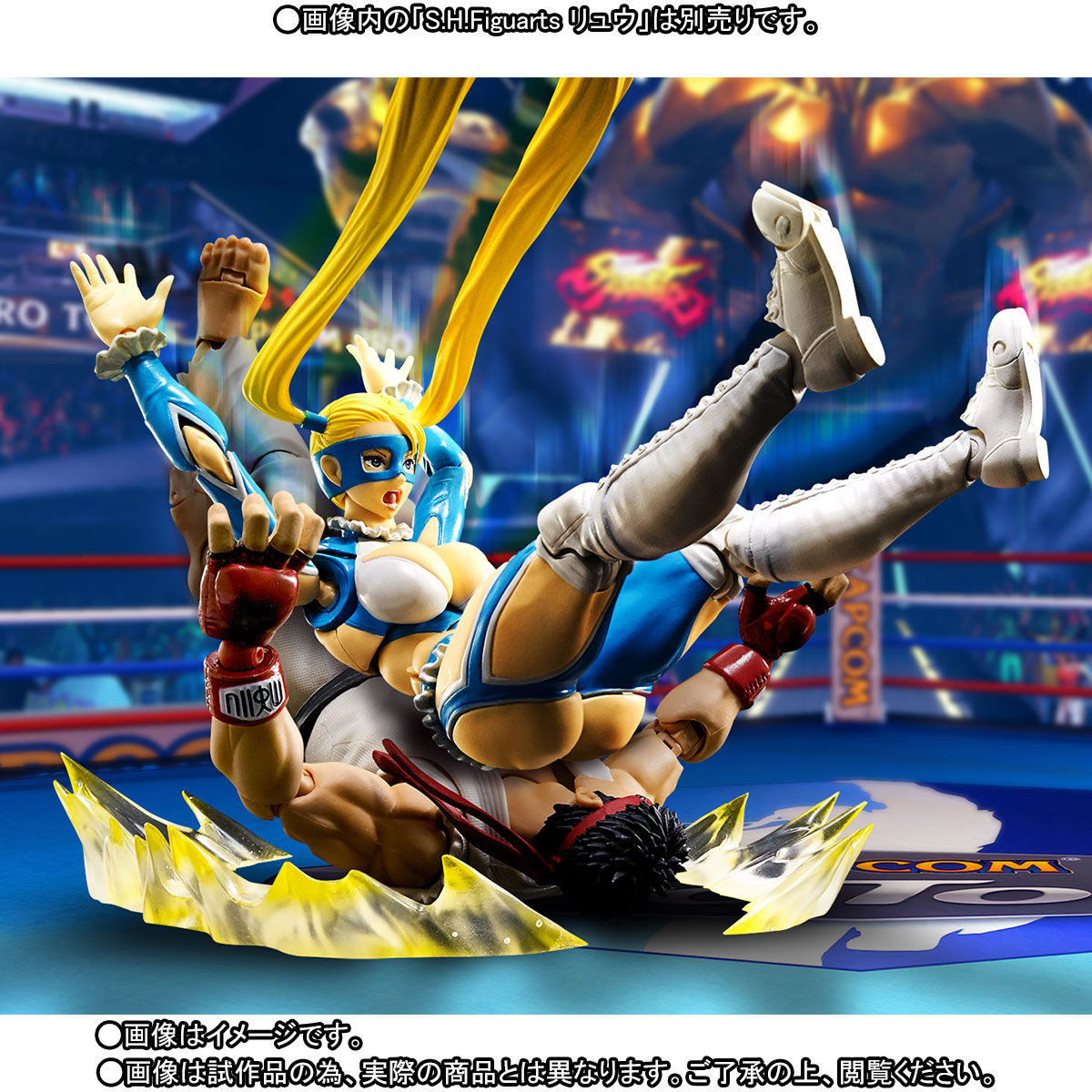 Street Fighter V - Rainbow Mika - S.H.Figuarts (Bandai) photo 2