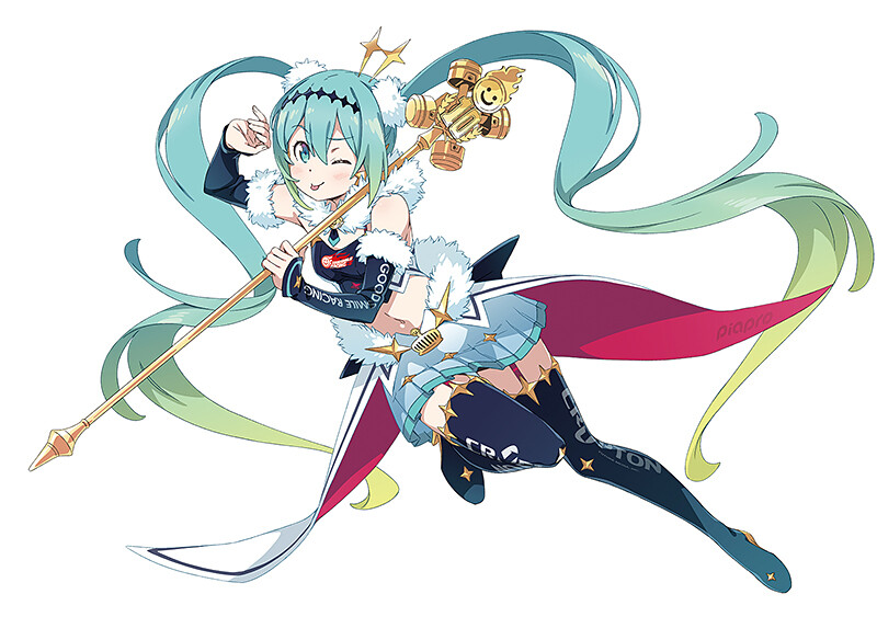 Good Smile Racing - Hatsune Miku - 1/7 - Racing 2018 Ver. (Good Smile Company, GOOD SMILE Racing) photo 2