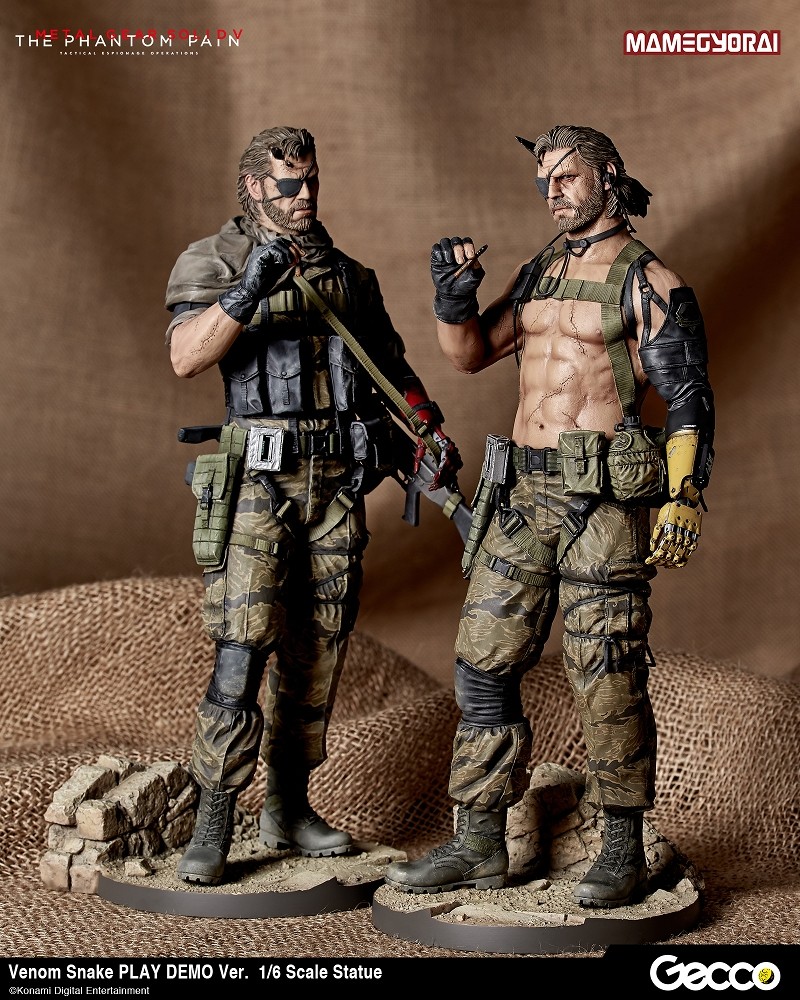 Metal Gear Solid V: The Phantom Pain - Venom Snake - 1/6 - Play Demo Ver. (Gecco, Mamegyorai)