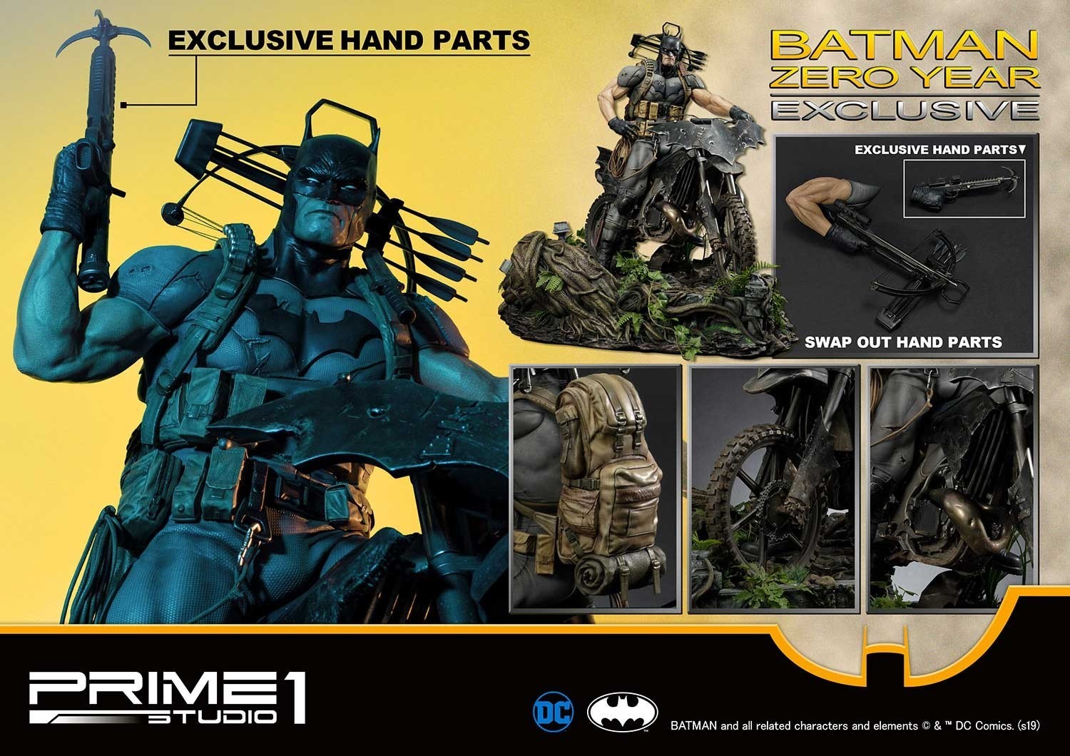 Batman: Zero Year - Batman - Ultimate Museum Masterline (UMMDC-01) - 1/3 (Prime 1 Studio) photo 18
