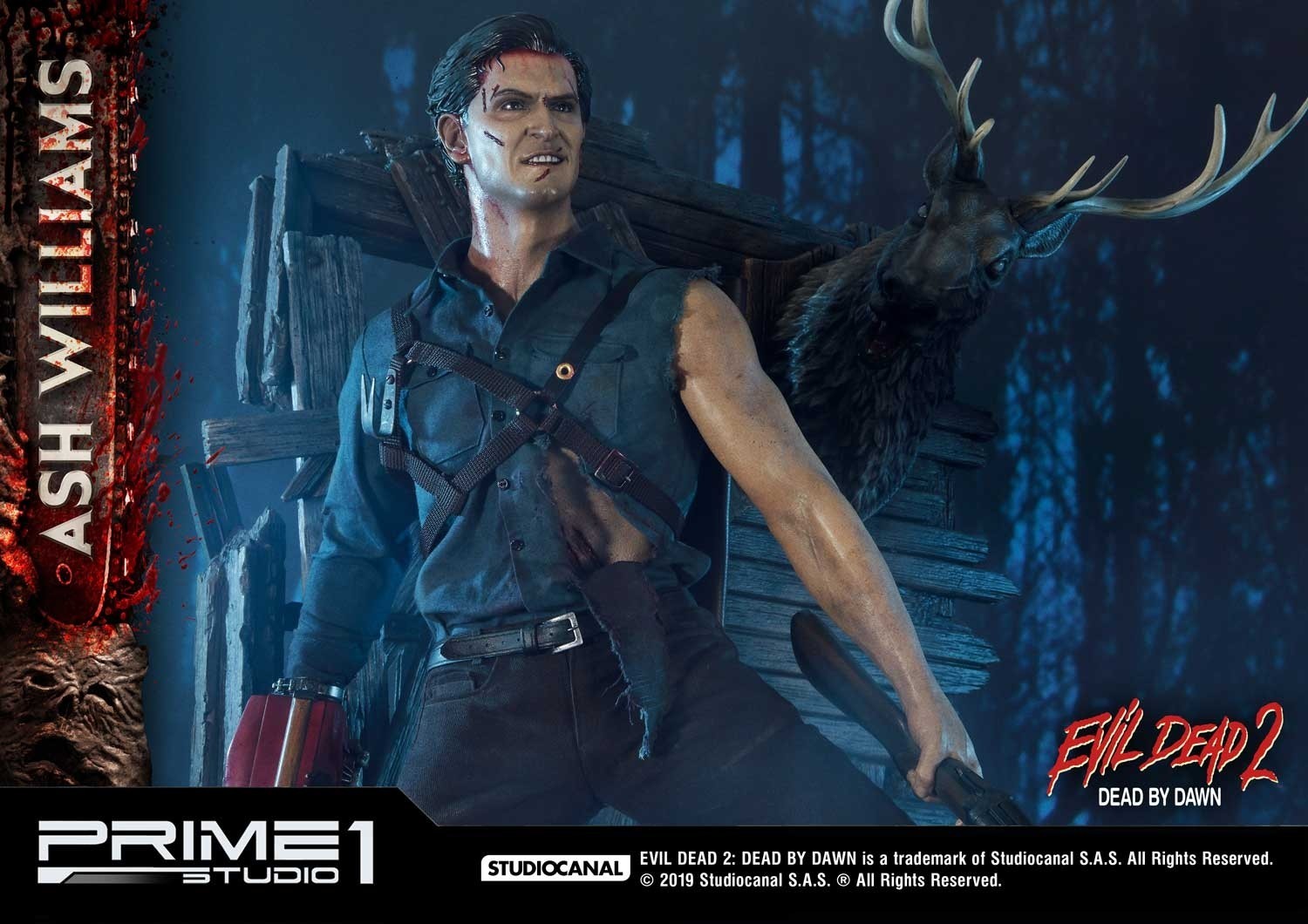 Evil Dead 2: Dead By Dawn - Ash Williams - Museum Masterline Series  (MMED2-01) - 1/3 (Prime 1 Studio) photo 3