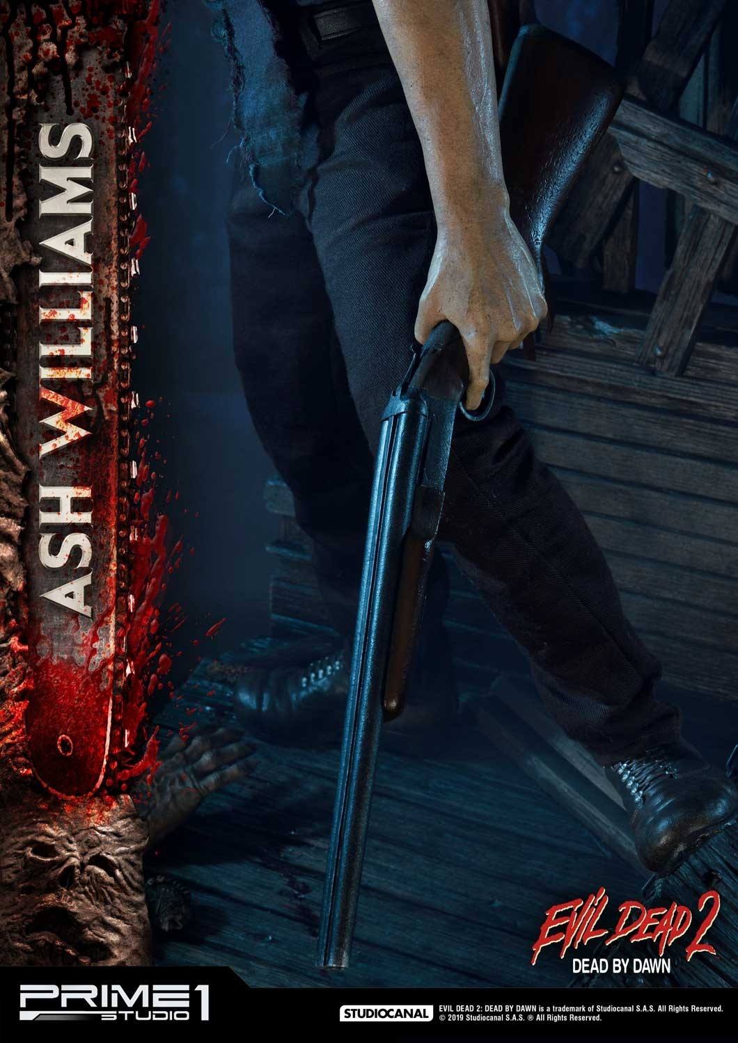 Evil Dead 2: Dead By Dawn - Ash Williams - Museum Masterline Series  (MMED2-01) - 1/3 (Prime 1 Studio) photo 4