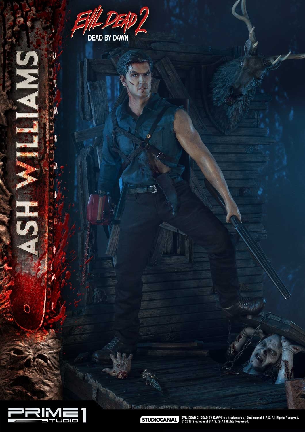 Evil Dead 2: Dead By Dawn - Ash Williams - Museum Masterline Series  (MMED2-01) - 1/3 (Prime 1 Studio) photo 5