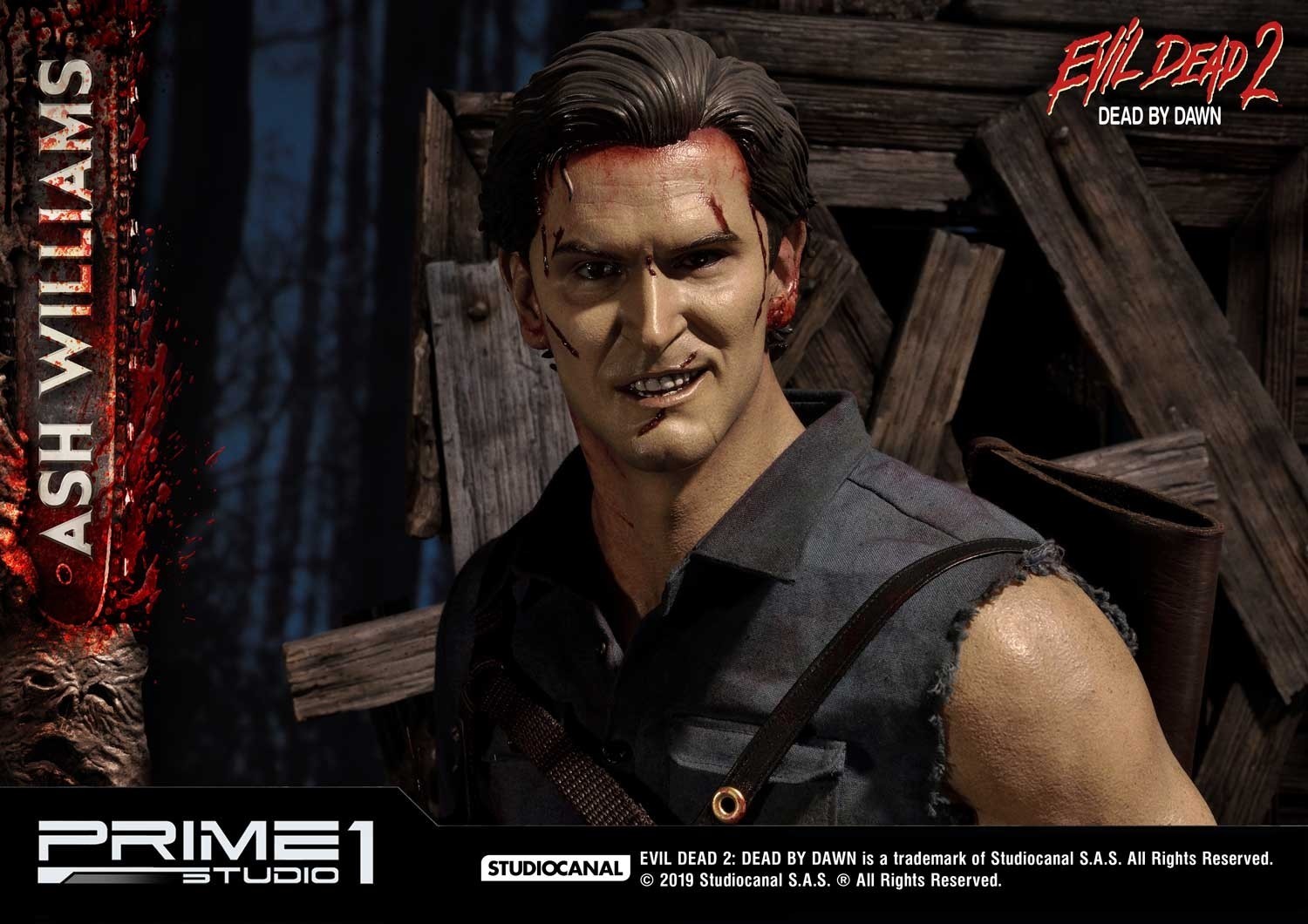 Evil Dead 2: Dead By Dawn - Ash Williams - Museum Masterline Series  (MMED2-01) - 1/3 (Prime 1 Studio) photo 7