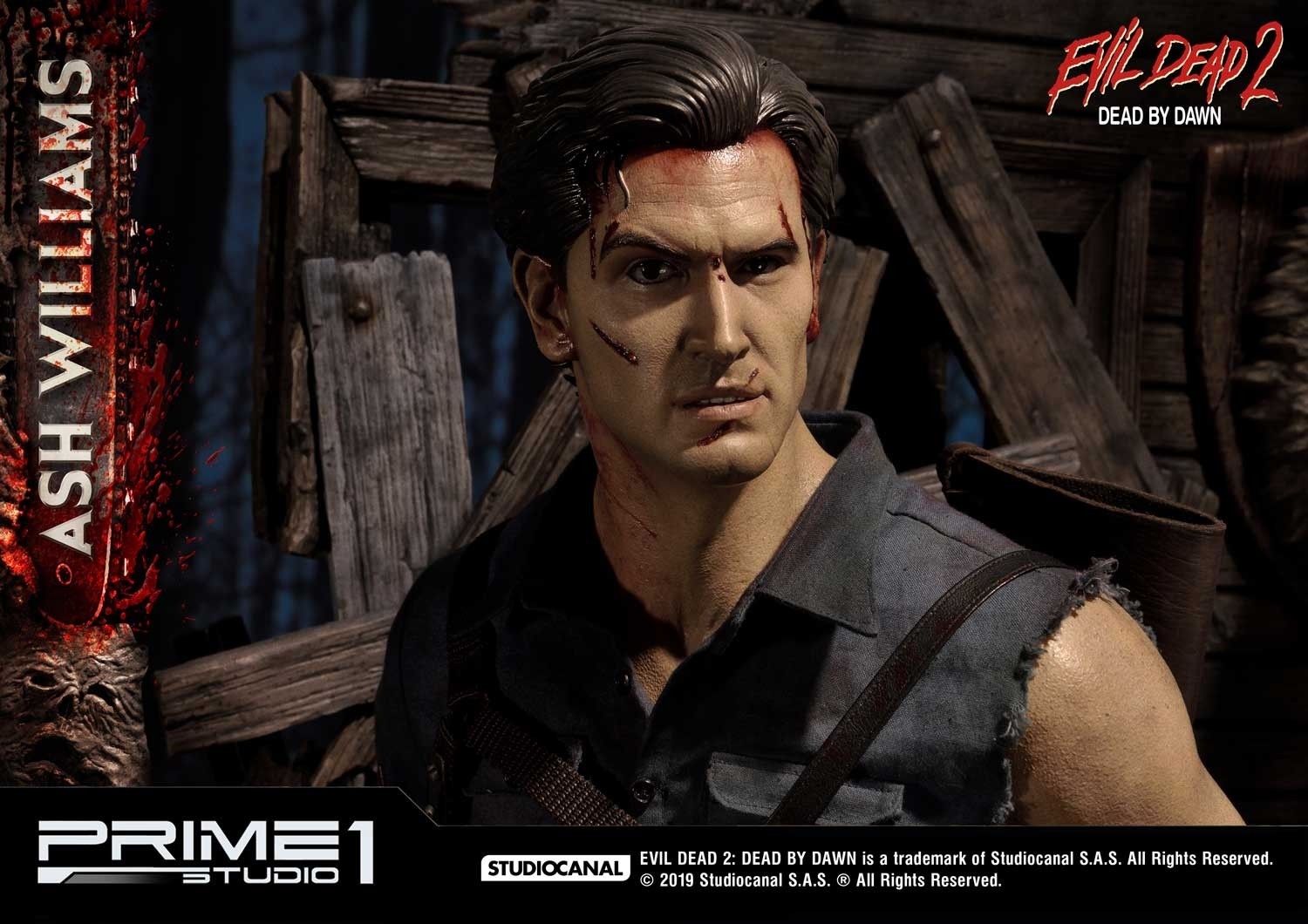 Evil Dead 2: Dead By Dawn - Ash Williams - Museum Masterline Series  (MMED2-01) - 1/3 (Prime 1 Studio) photo 9