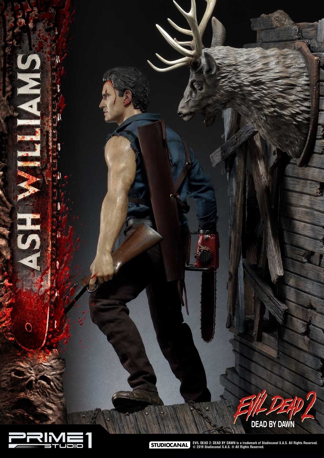 Evil Dead 2: Dead By Dawn - Ash Williams - Museum Masterline Series  (MMED2-01) - 1/3 (Prime 1 Studio) photo 10