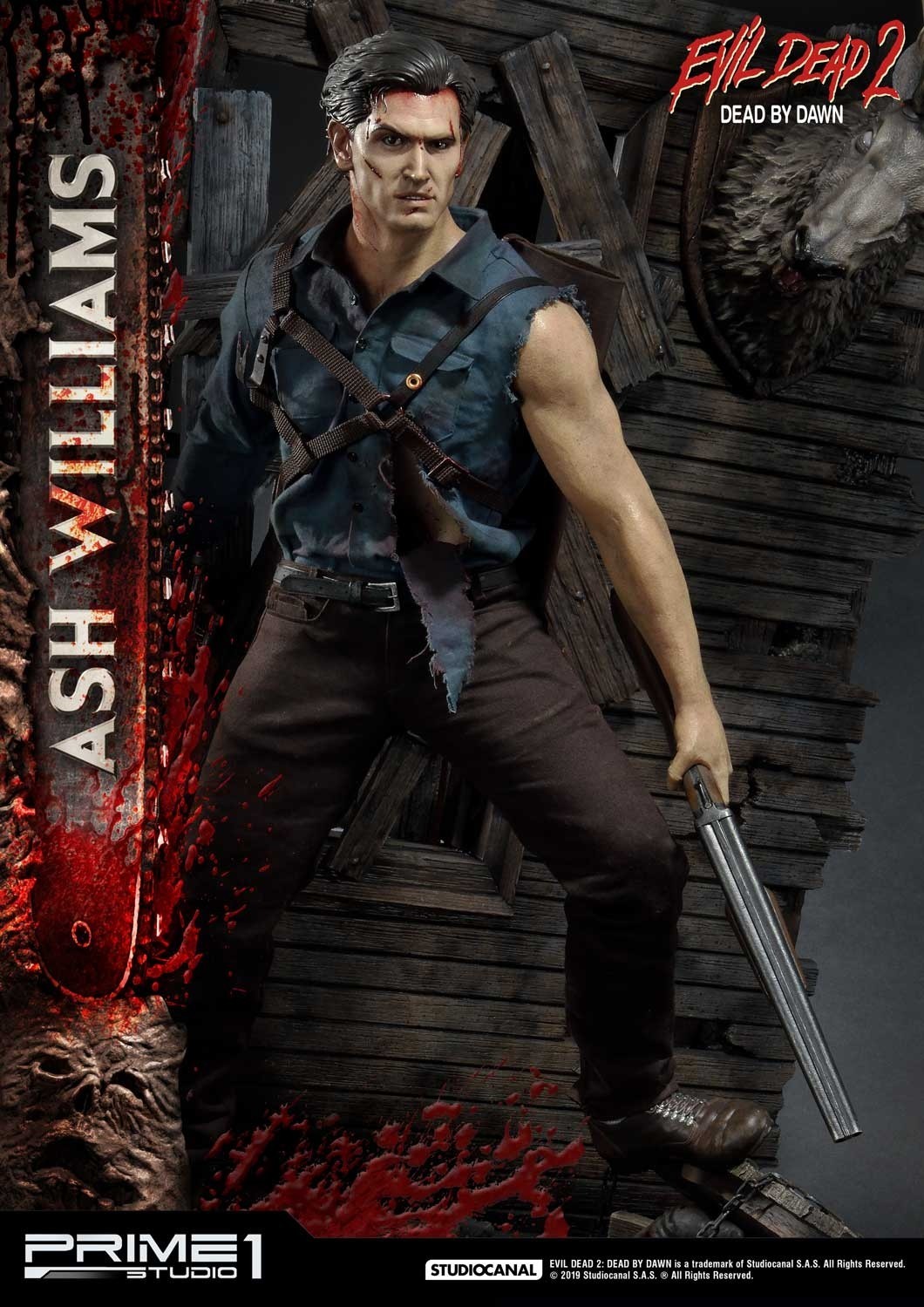 Evil Dead 2: Dead By Dawn - Ash Williams - Museum Masterline Series  (MMED2-01) - 1/3 (Prime 1 Studio) photo 12