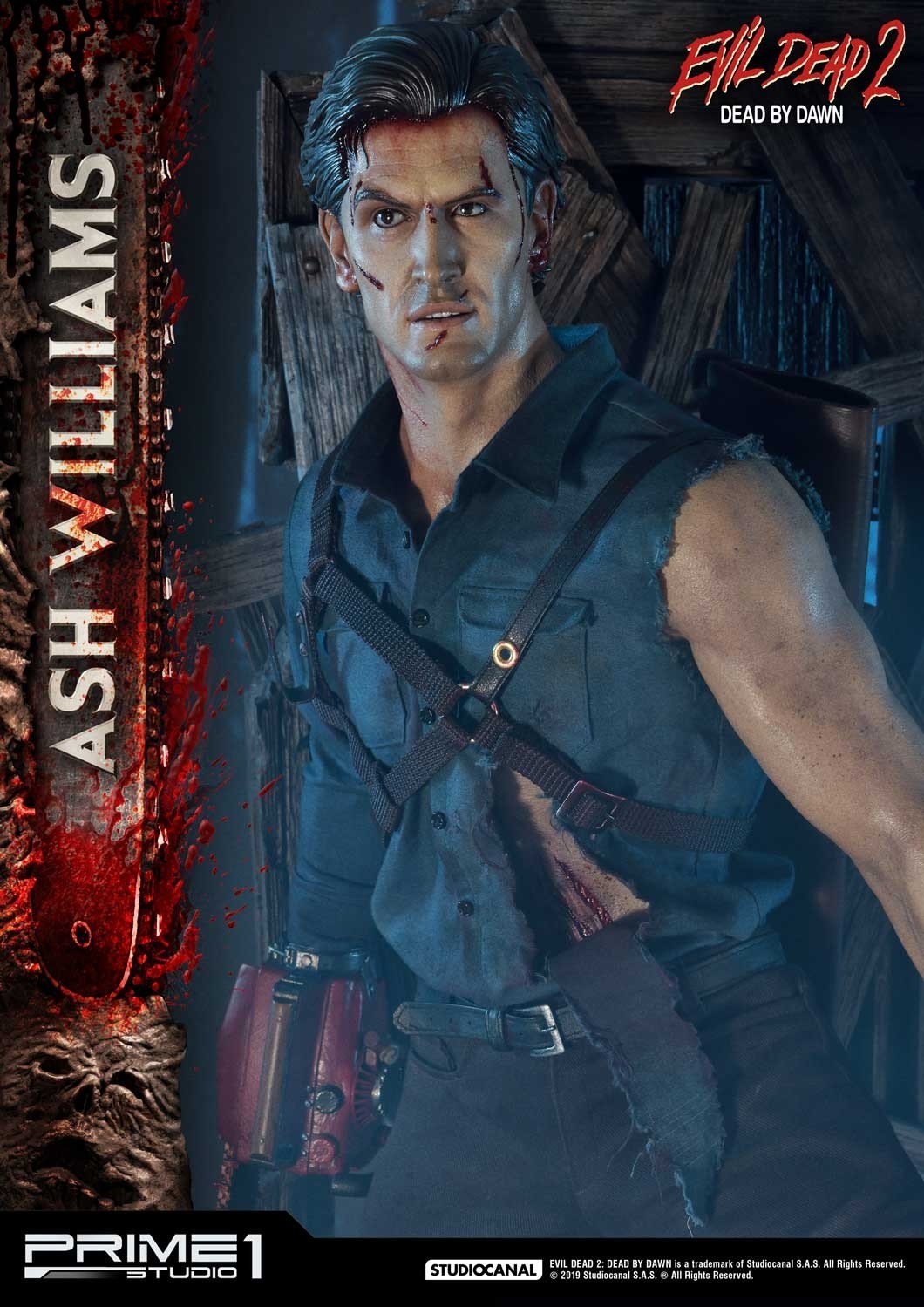 Evil Dead 2: Dead By Dawn - Ash Williams - Museum Masterline Series  (MMED2-01) - 1/3 (Prime 1 Studio) photo 15