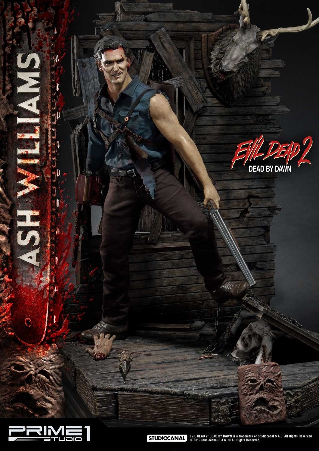 Evil Dead 2: Dead By Dawn - Ash Williams - Museum Masterline Series  (MMED2-01) - 1/3 (Prime 1 Studio) photo 19