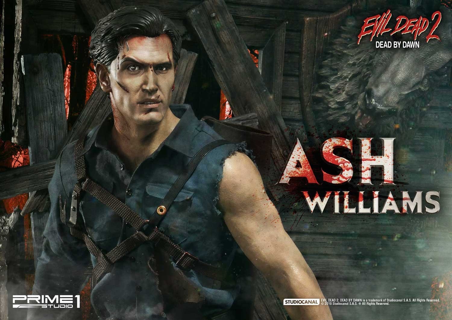 Evil Dead 2: Dead By Dawn - Ash Williams - Museum Masterline Series  (MMED2-01) - 1/3 (Prime 1 Studio) photo 25