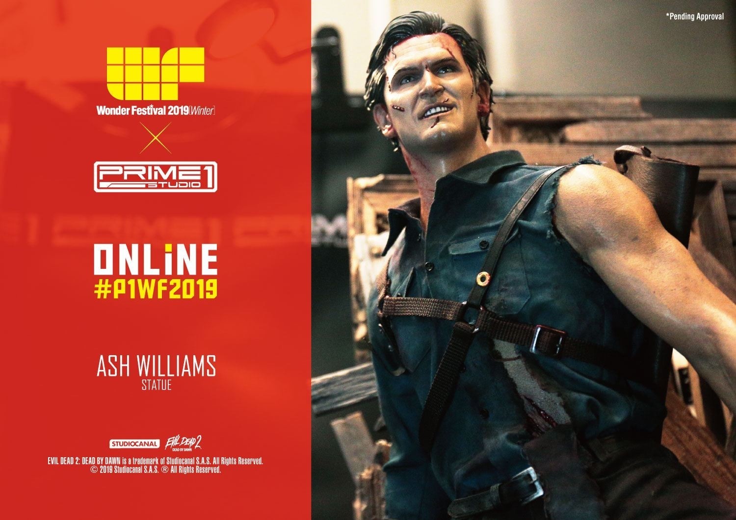 Evil Dead 2: Dead By Dawn - Ash Williams - Museum Masterline Series  (MMED2-01) - 1/3 (Prime 1 Studio) photo 26