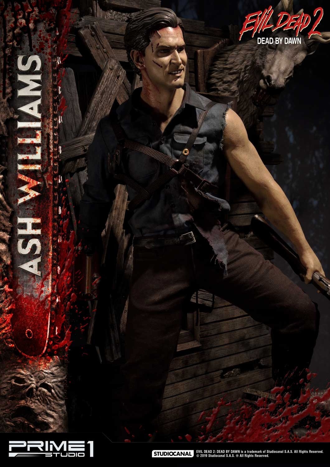 Evil Dead 2: Dead By Dawn - Ash Williams - Museum Masterline Series  (MMED2-01) - 1/3 (Prime 1 Studio) photo 36