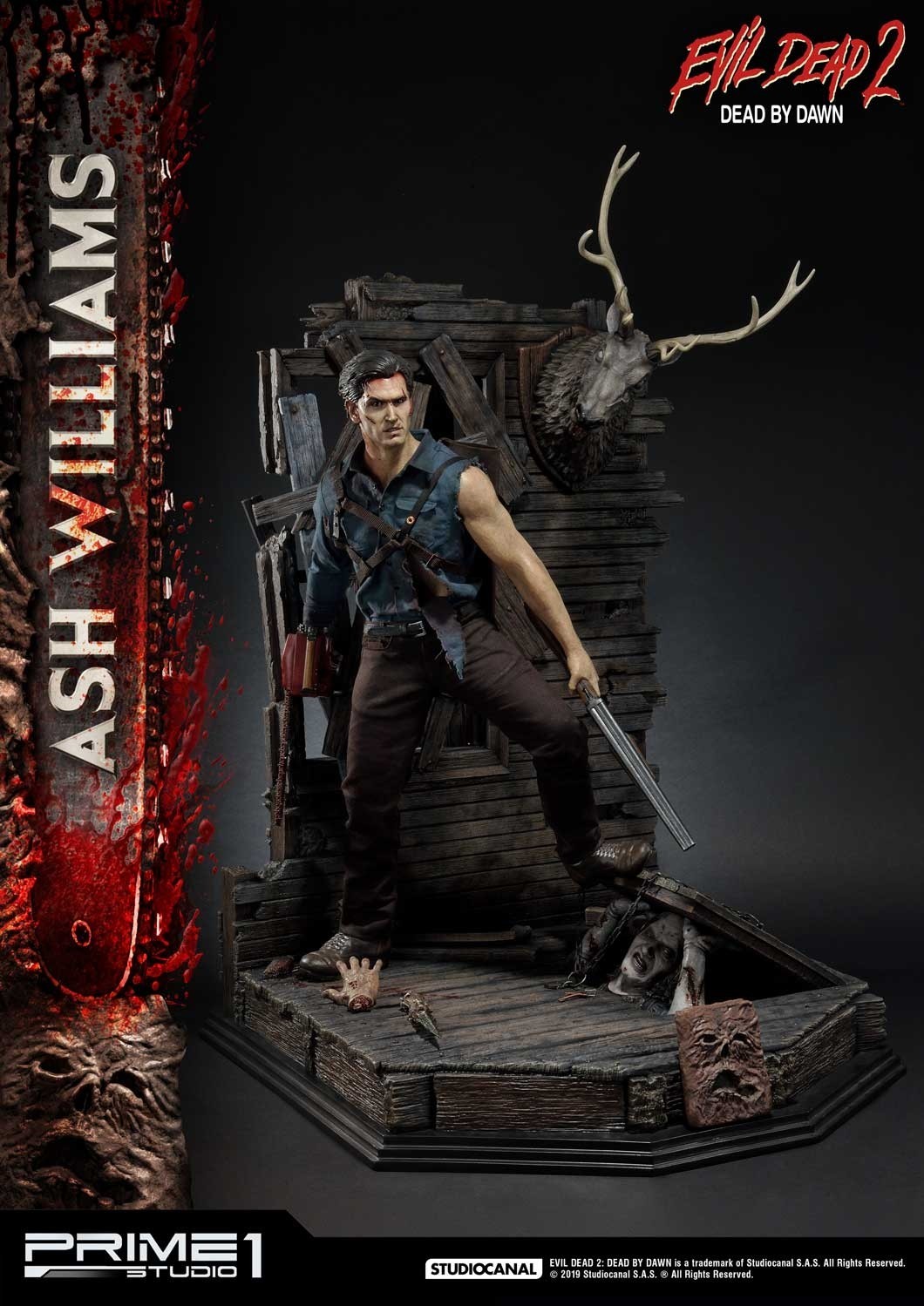 Evil Dead 2: Dead By Dawn - Ash Williams - Museum Masterline Series  (MMED2-01) - 1/3 (Prime 1 Studio) photo 38
