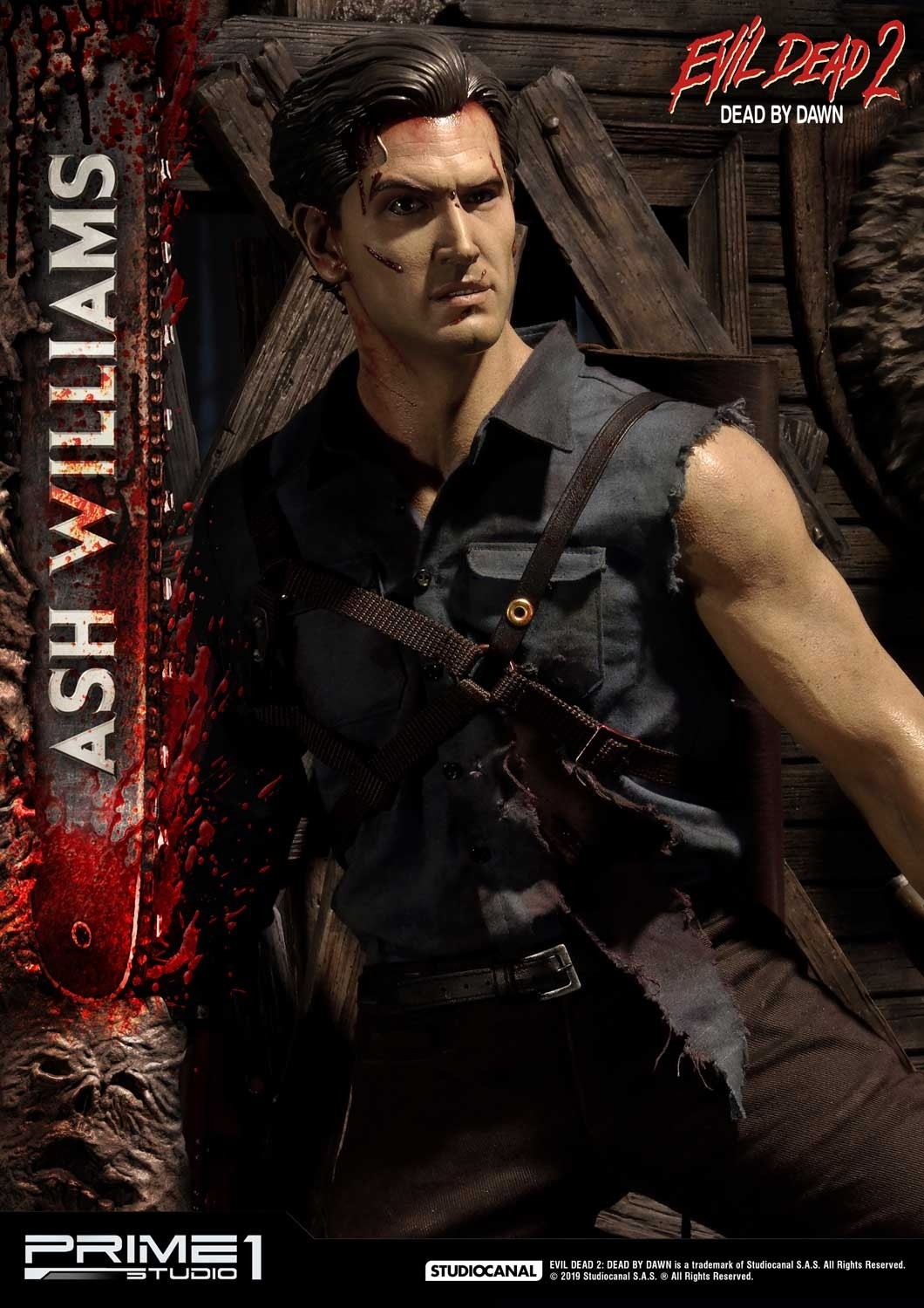 Evil Dead 2: Dead By Dawn - Ash Williams - Museum Masterline Series  (MMED2-01) - 1/3 (Prime 1 Studio) photo 44
