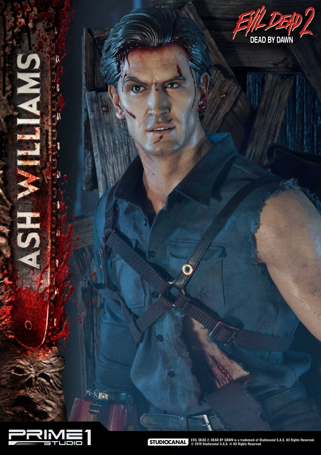 Evil Dead 2: Dead By Dawn - Ash Williams - Museum Masterline Series  (MMED2-01) - 1/3 (Prime 1 Studio) photo 51