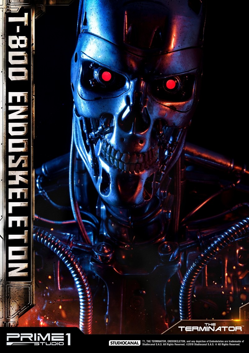 The Terminator - T-800 - High Definition Museum Masterline Series  (HDMMT1-01) - 1/2 (Prime 1 Studio) photo 5