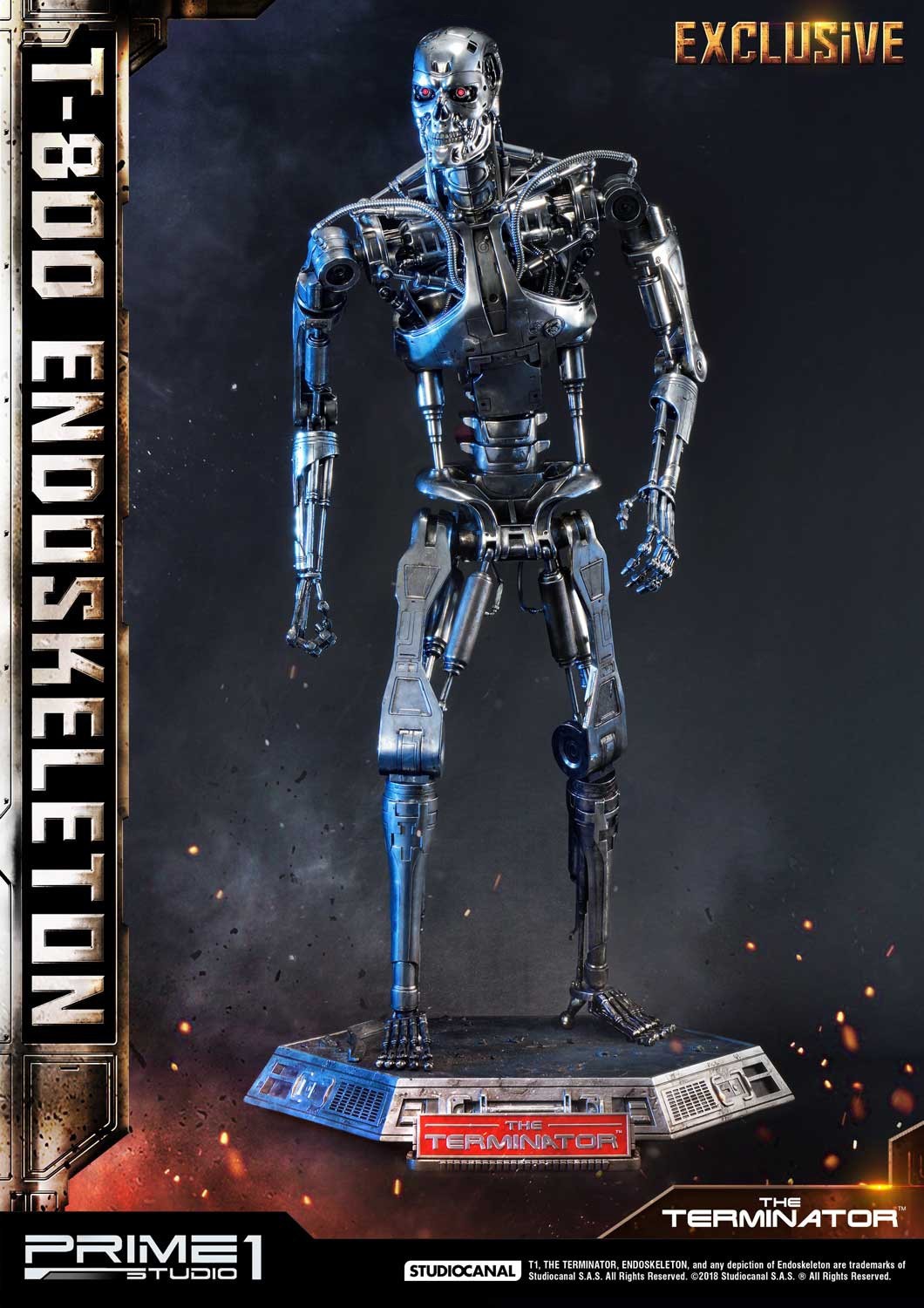 The Terminator - T-800 - High Definition Museum Masterline Series  (HDMMT1-01) - 1/2 (Prime 1 Studio) photo 6