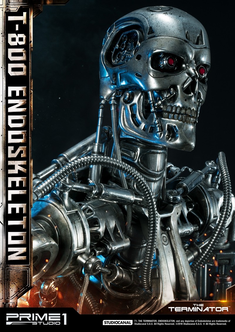 The Terminator - T-800 - High Definition Museum Masterline Series  (HDMMT1-01) - 1/2 (Prime 1 Studio) photo 63