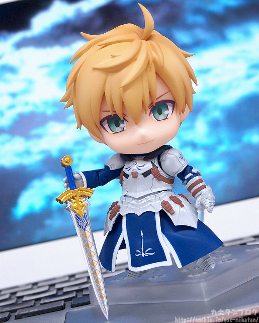 Fate/Grand Order - Arthur Pendragon - Nendoroid (#842) - Prototype (Orange Rouge) photo 2