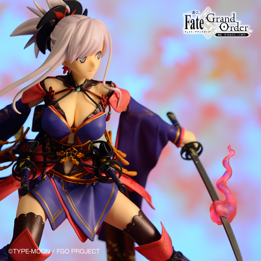 Fate/Grand Order - Miyamoto Musashi - Ichiban Kuji - Ichiban Kuji Fate/Grand Order Ken Todoroki Issen - Miyamoto Musashi, Koko ni Suizan! (Banpresto) photo 3