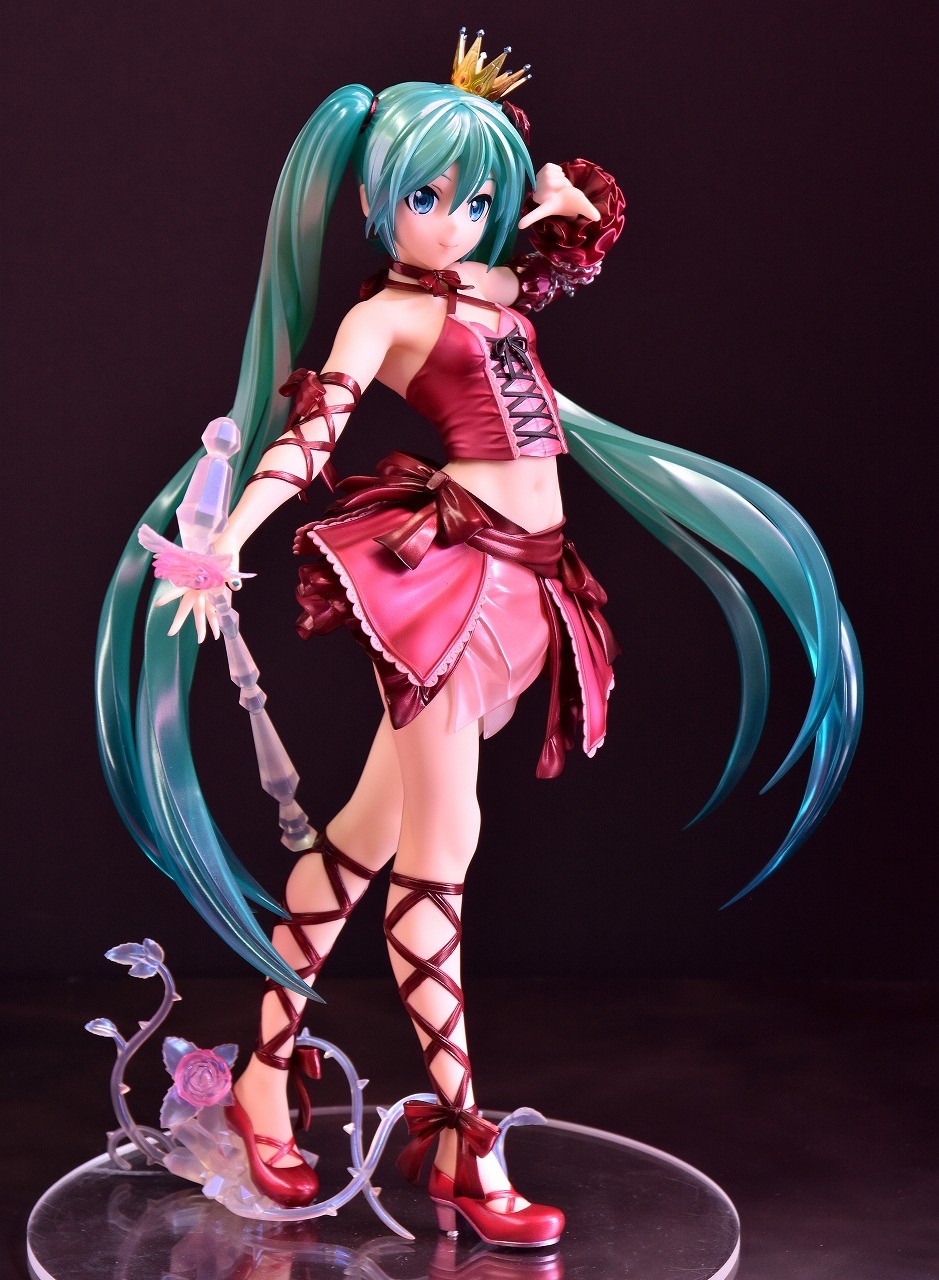 Hatsune Miku -Project Diva- F 2nd - Hatsune Miku - 1/7 - Vintage Dress Ver. (Max Factory) photo 5