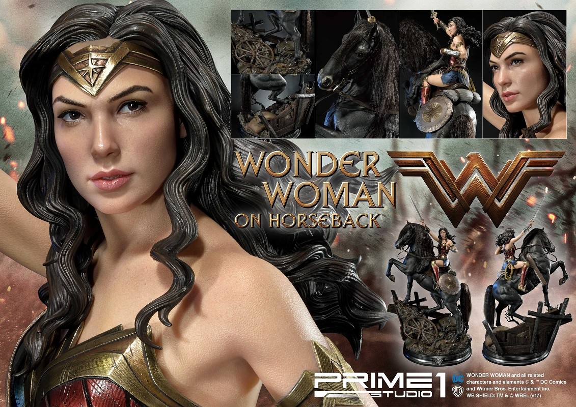 Wonder Woman (2017) - Wonder Woman - Museum Masterline Series (MMWW-02) - 1/3 - On Horseback (Prime 1 Studio) photo 18