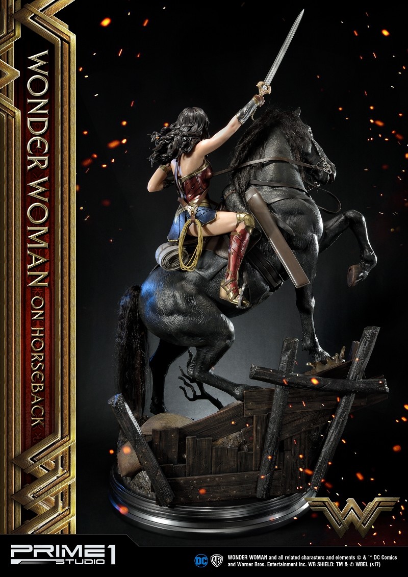 Wonder Woman (2017) - Wonder Woman - Museum Masterline Series (MMWW-02) - 1/3 - On Horseback (Prime 1 Studio) photo 44