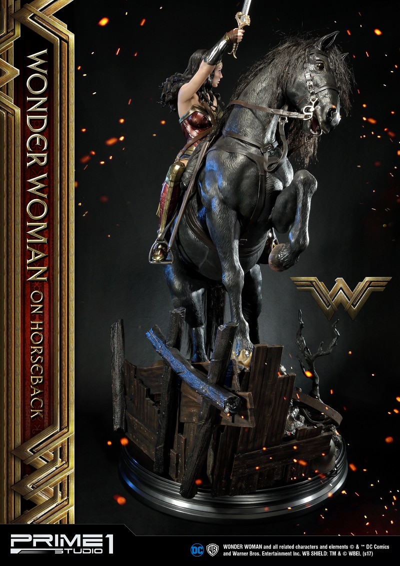 Wonder Woman (2017) - Wonder Woman - Museum Masterline Series (MMWW-02) - 1/3 - On Horseback (Prime 1 Studio) photo 45