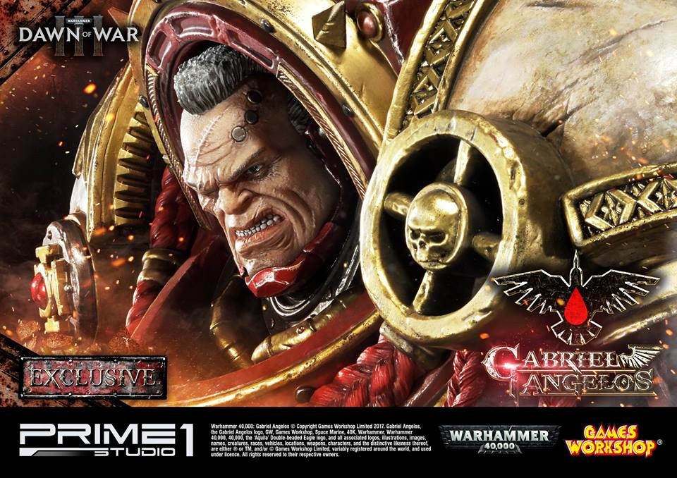 Warhammer 40,000: Dawn of War III - Gabriel Angelos - Premium Masterline  (PMWH40K-01) (Prime 1 Studio) photo 2