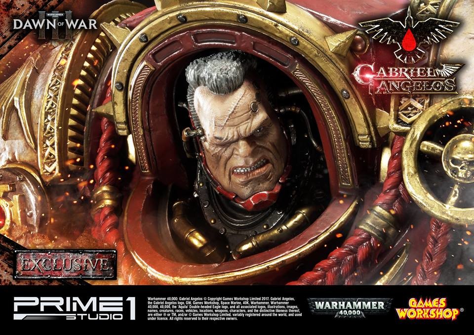 Warhammer 40,000: Dawn of War III - Gabriel Angelos - Premium Masterline  (PMWH40K-01) (Prime 1 Studio) photo 3