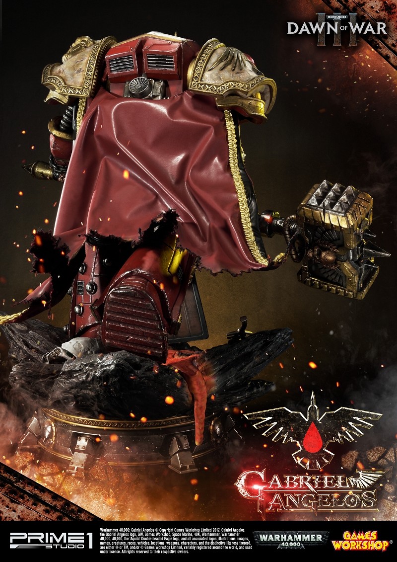 Warhammer 40,000: Dawn of War III - Gabriel Angelos - Premium Masterline  (PMWH40K-01) (Prime 1 Studio) photo 4
