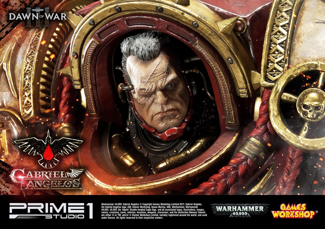 Warhammer 40,000: Dawn of War III - Gabriel Angelos - Premium Masterline  (PMWH40K-01) (Prime 1 Studio) photo 5