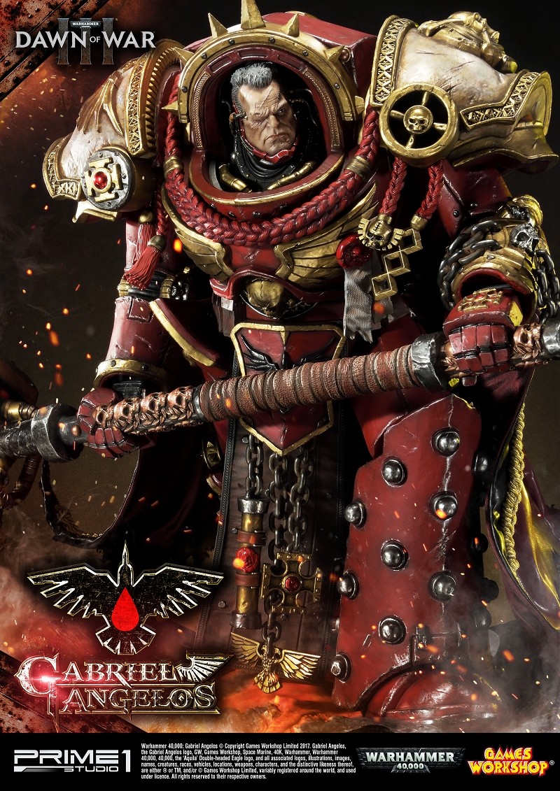 Warhammer 40,000: Dawn of War III - Gabriel Angelos - Premium Masterline  (PMWH40K-01) (Prime 1 Studio) photo 6