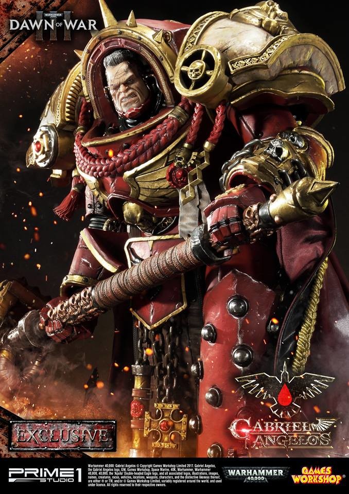 Warhammer 40,000: Dawn of War III - Gabriel Angelos - Premium Masterline  (PMWH40K-01) (Prime 1 Studio) photo 7