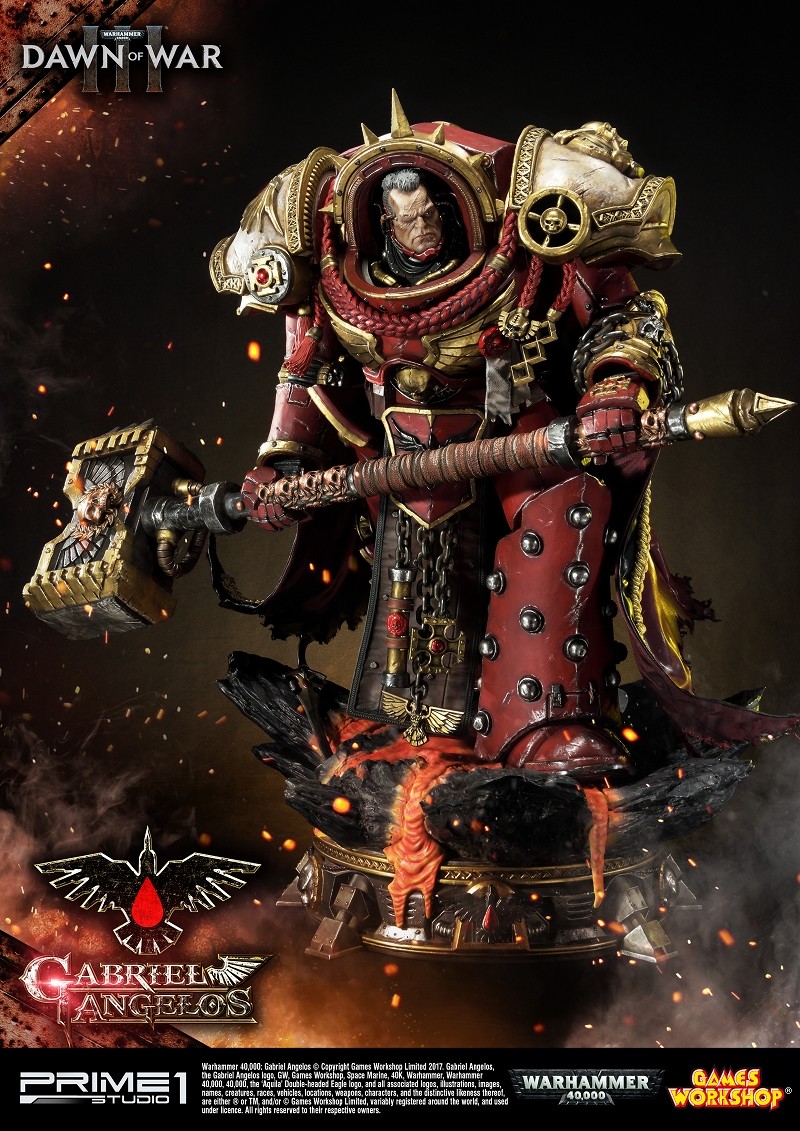 Warhammer 40,000: Dawn of War III - Gabriel Angelos - Premium Masterline  (PMWH40K-01) (Prime 1 Studio) photo 11