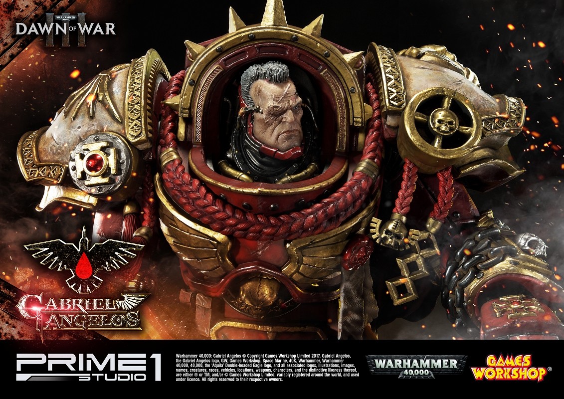 Warhammer 40,000: Dawn of War III - Gabriel Angelos - Premium Masterline  (PMWH40K-01) (Prime 1 Studio) photo 12