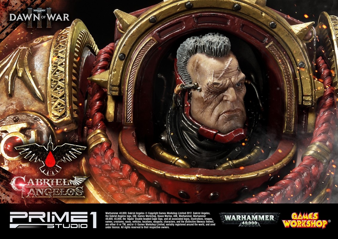 Warhammer 40,000: Dawn of War III - Gabriel Angelos - Premium Masterline  (PMWH40K-01) (Prime 1 Studio) photo 13