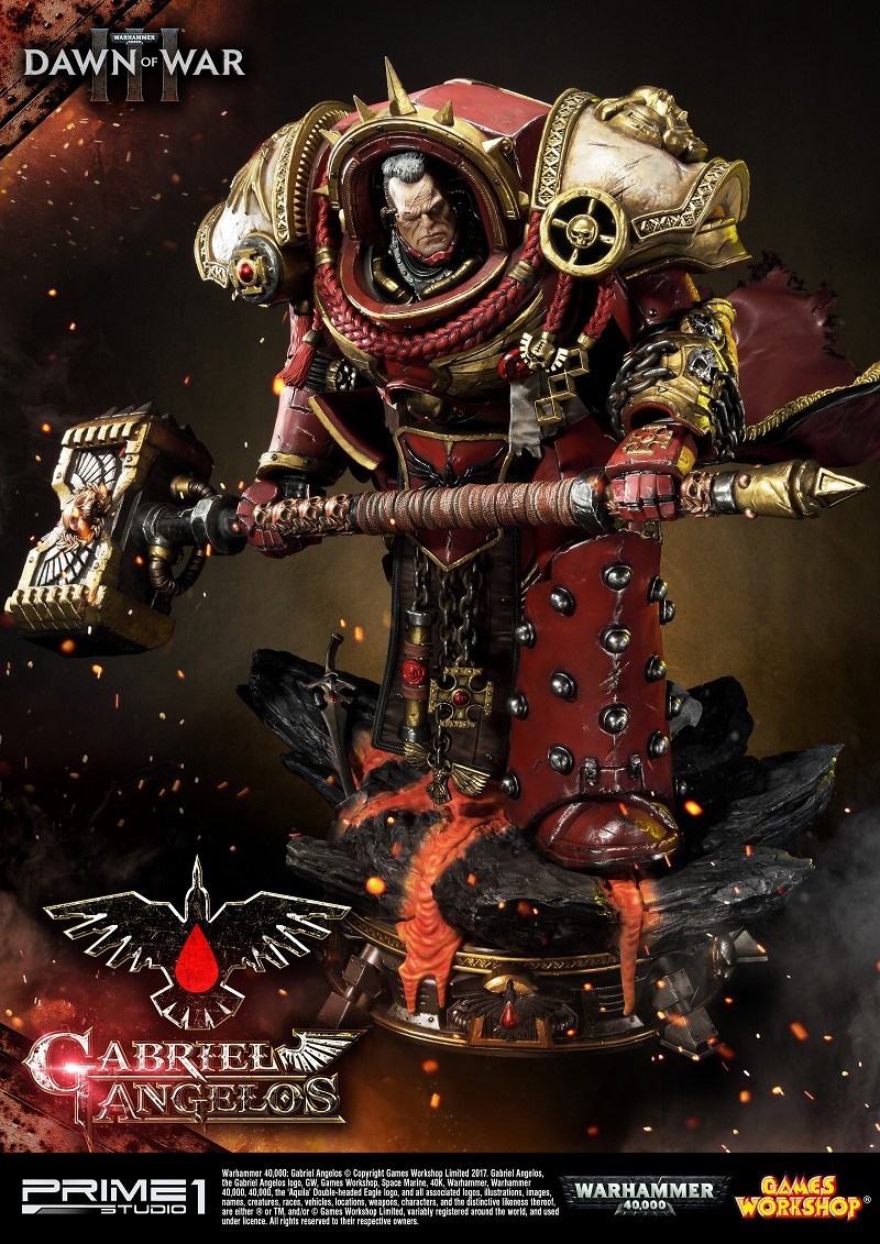 Warhammer 40,000: Dawn of War III - Gabriel Angelos - Premium Masterline  (PMWH40K-01) (Prime 1 Studio) photo 15