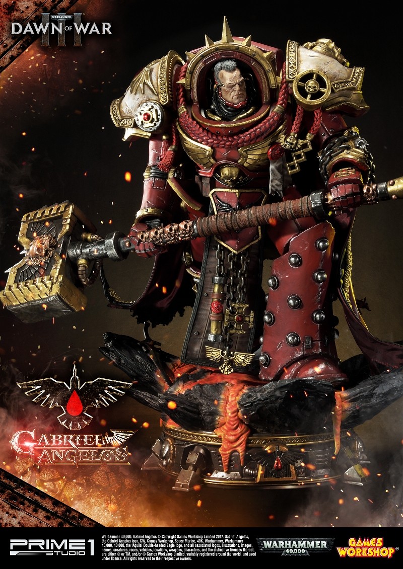 Warhammer 40,000: Dawn of War III - Gabriel Angelos - Premium Masterline  (PMWH40K-01) (Prime 1 Studio) photo 19
