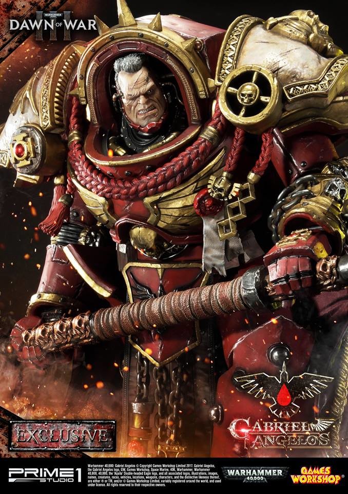 Warhammer 40,000: Dawn of War III - Gabriel Angelos - Premium Masterline  (PMWH40K-01) (Prime 1 Studio) photo 26