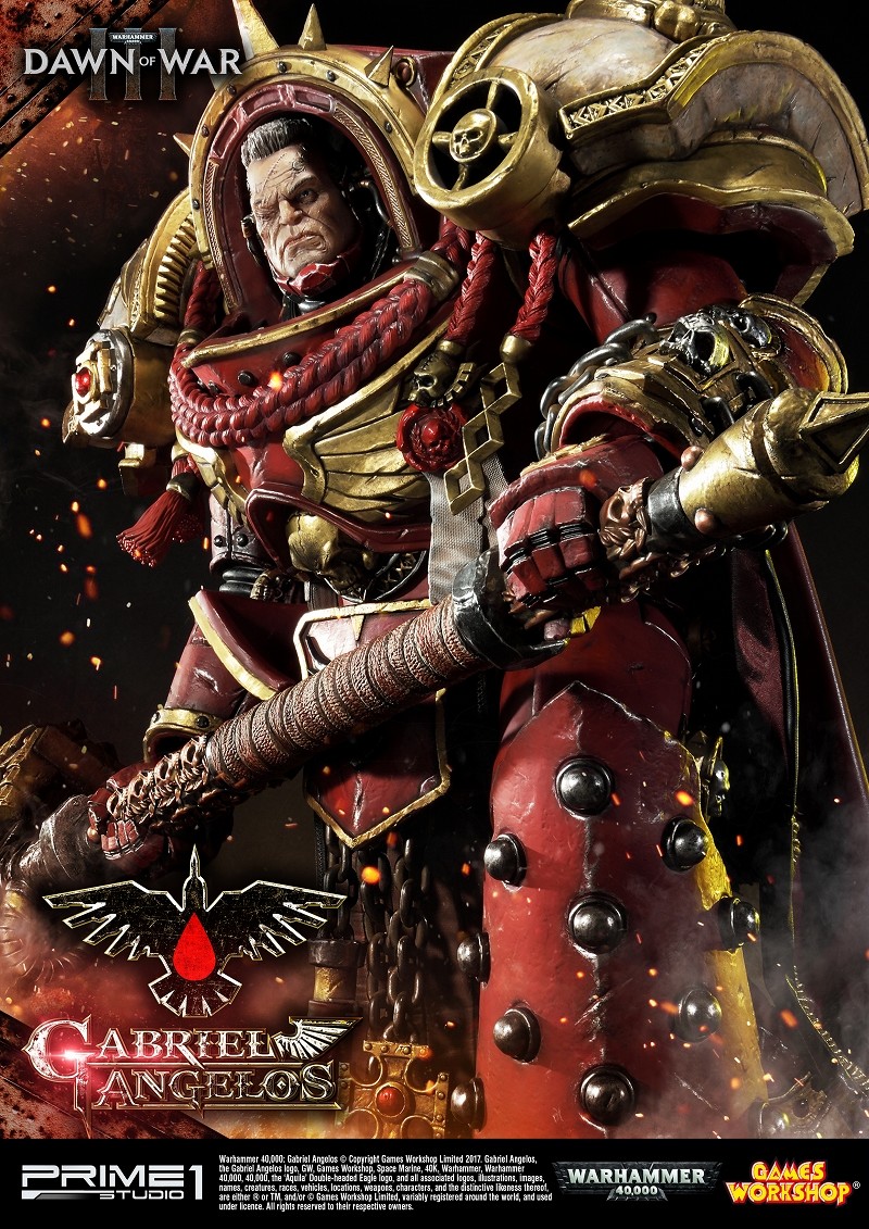 Warhammer 40,000: Dawn of War III - Gabriel Angelos - Premium Masterline  (PMWH40K-01) (Prime 1 Studio) photo 28