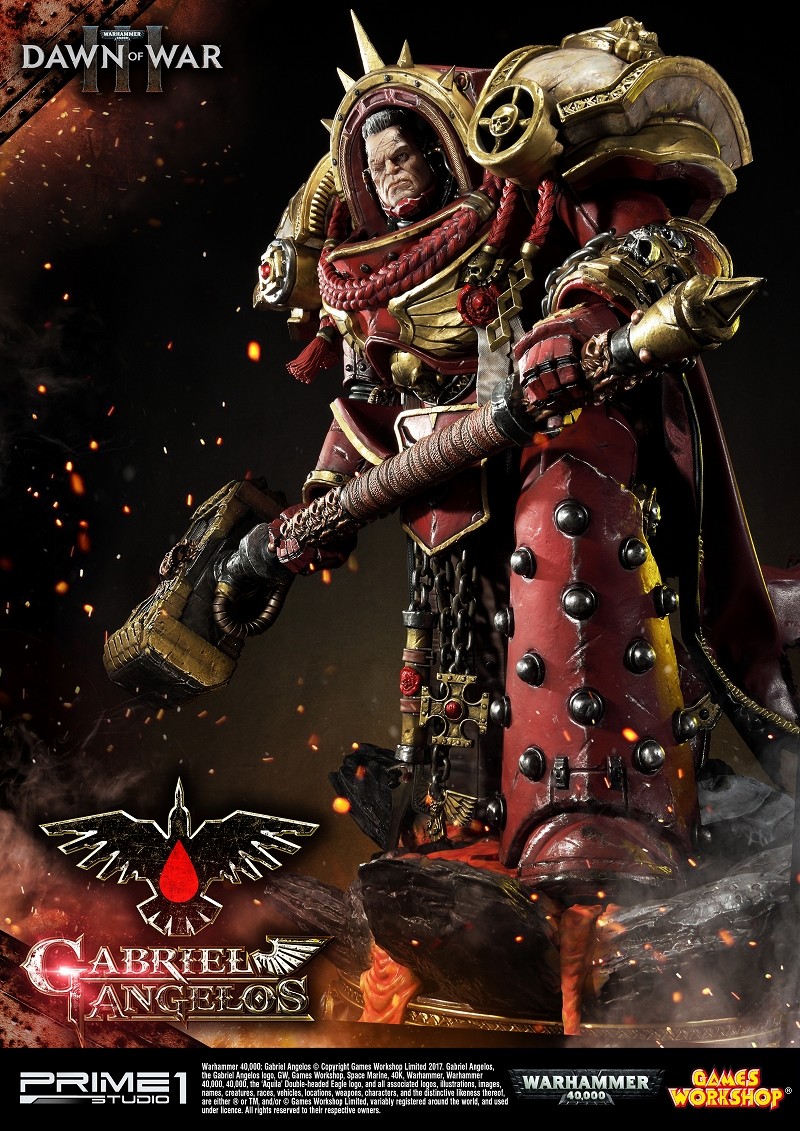 Warhammer 40,000: Dawn of War III - Gabriel Angelos - Premium Masterline  (PMWH40K-01) (Prime 1 Studio) photo 31