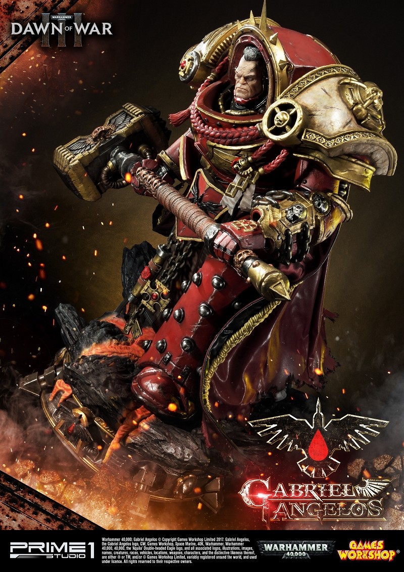 Warhammer 40,000: Dawn of War III - Gabriel Angelos - Premium Masterline  (PMWH40K-01) (Prime 1 Studio) photo 32